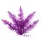 2ft. Pre-Lit Purple Artificial Christmas Tree, Purple LED Lights